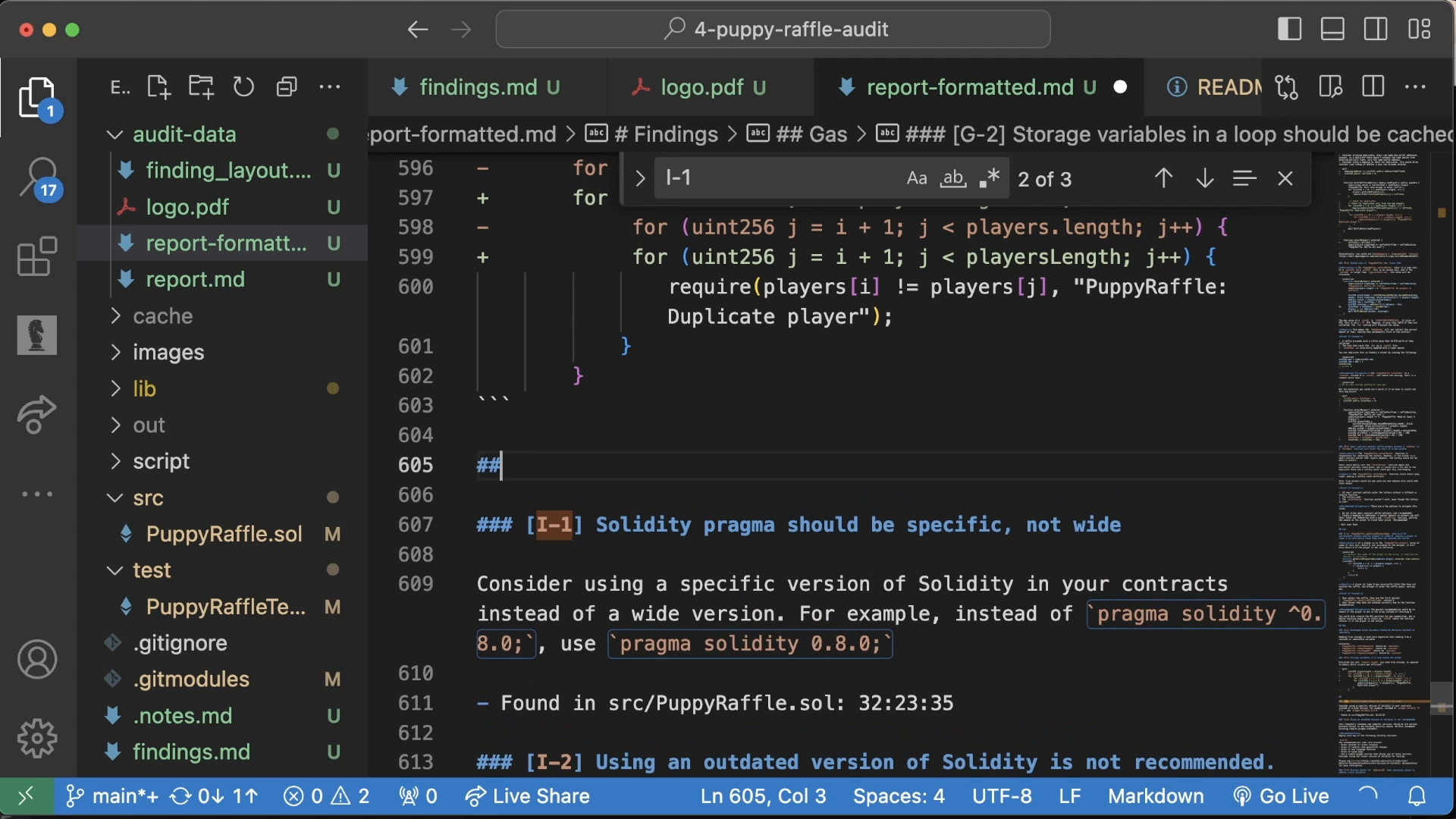 Adding The Audit To Our Portfolio